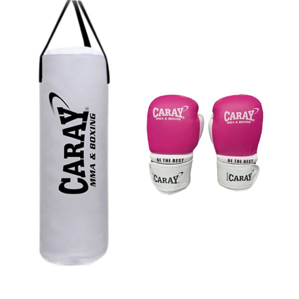 CALIFORNIA KIT: Professional Boxing Bag + Caray Elite Boxing Gloves